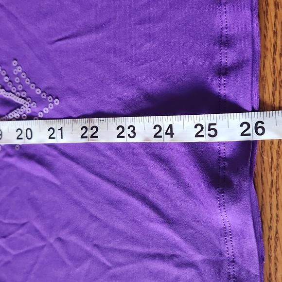 Bob Mackie, Excellent condition, Women's Top, Purple, Size Large 💜 - Picture 10 of 10